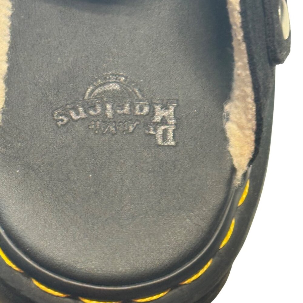 Dr. Martens Zebzag Suede Slingback Platform Mules Unisex W 7/ M 6 - Picture 11 of 11